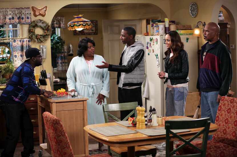 Lil Rel Howery, Loretta Devine, Jerrod Carmichael, Amber West  and David Alan Grier in "The...
