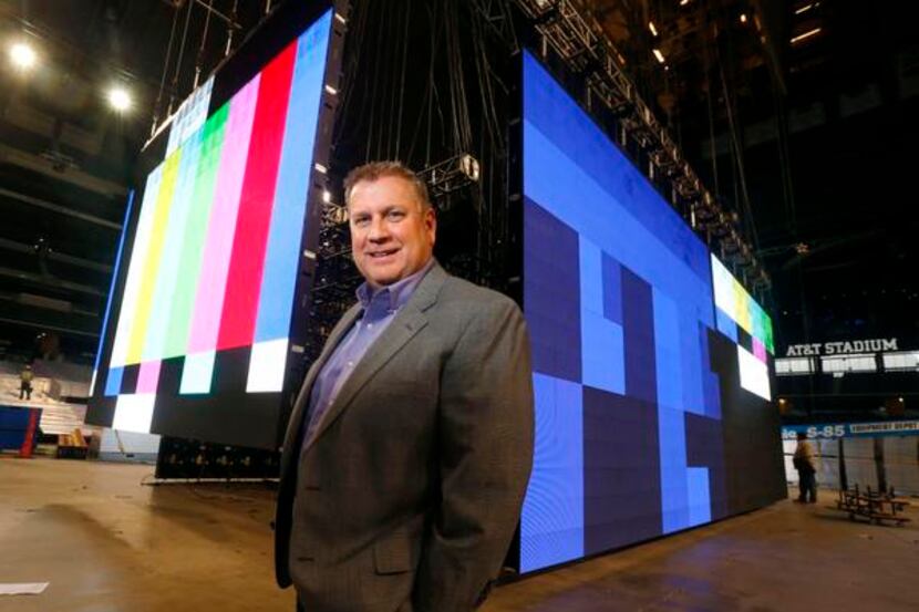 
GoVision CEO Chris Curtis’  company will supply screens at eight venues around Dallas-Fort...