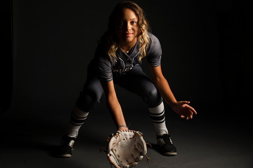 The Colony All-American shortstop Jayda Coleman, the No. 1 recruit in the nation in the...