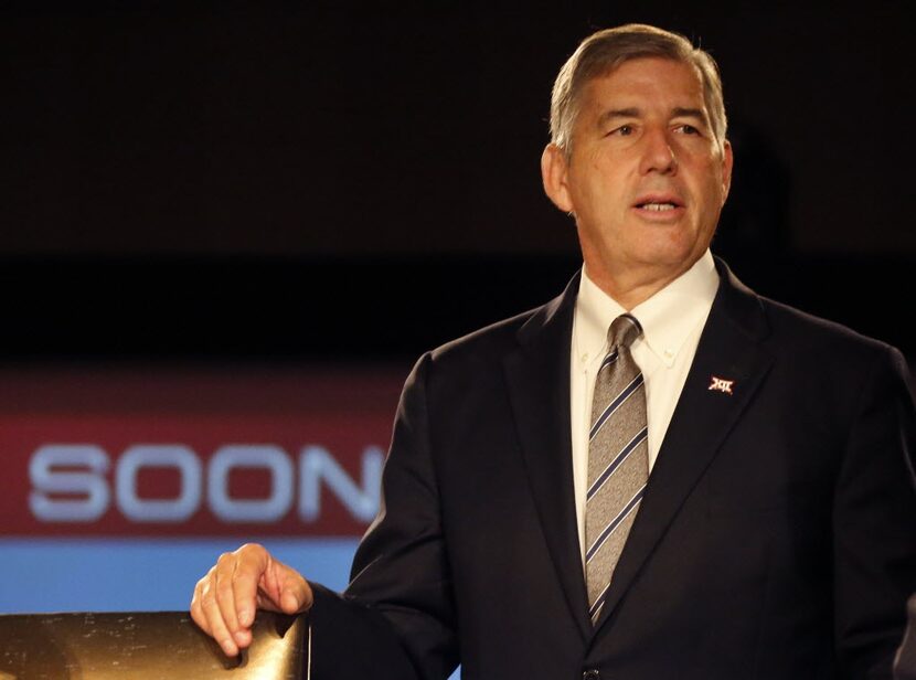 Big 12 Commissioner Bob Bowlsby is pictured during the Big 12 Conference Football Media Days...