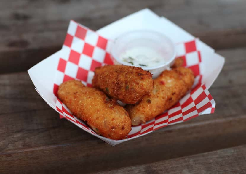 If you're dying to try the new Chicken-Fried Loaded Baked Potato at the State Fair of Texas...