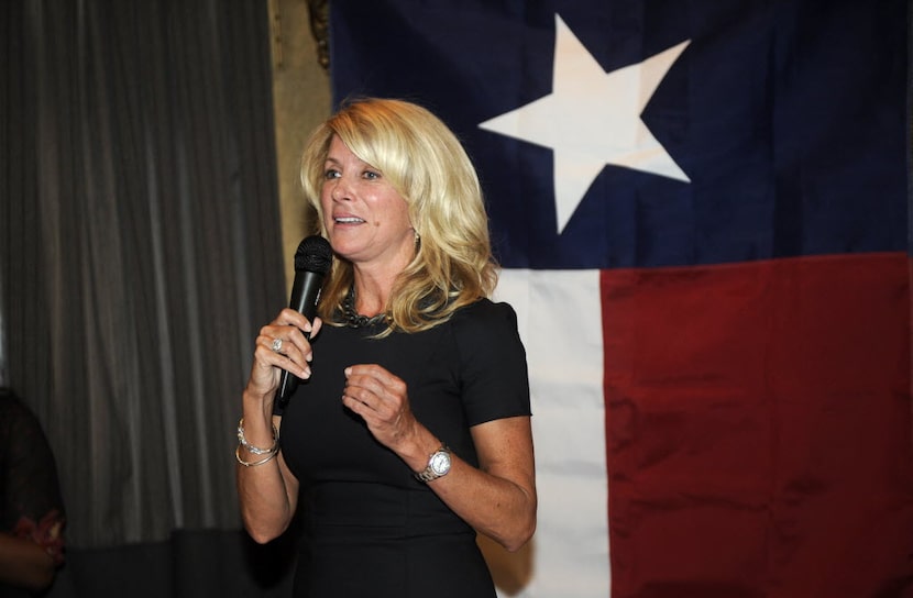 
State Sen. Wendy Davis worked to paint her rival as the candidate of big-money contributors...