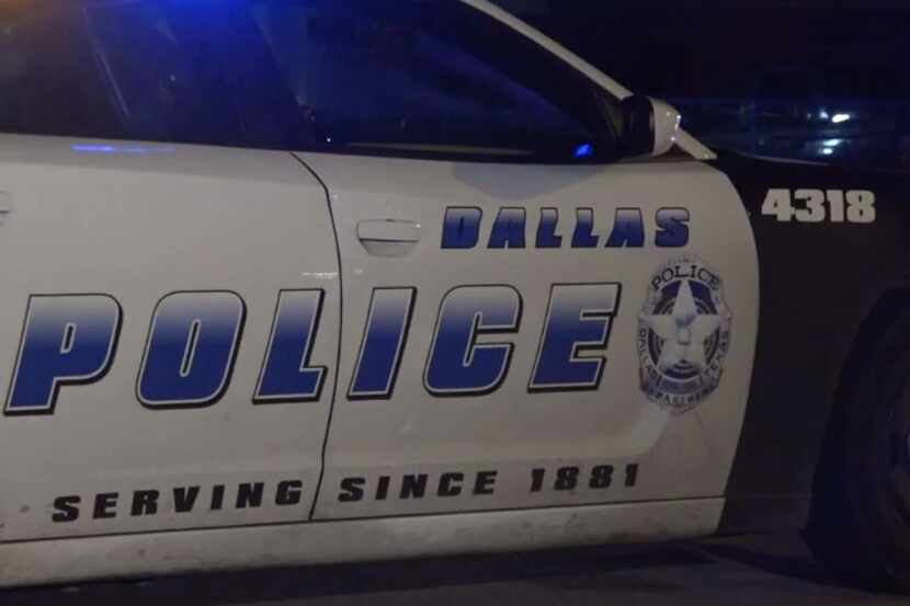 Un auto patrulla de la Policía de Dallas.