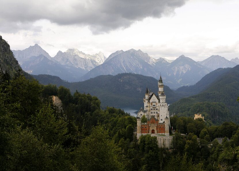 Neuschwanstein Castle near Schwangau, southern Germany