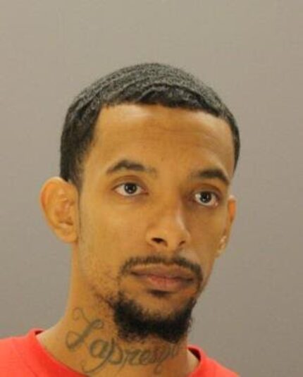 Malcolm Loren Hickson, 25, had a long rap sheet and was wanted on a family violence charge.