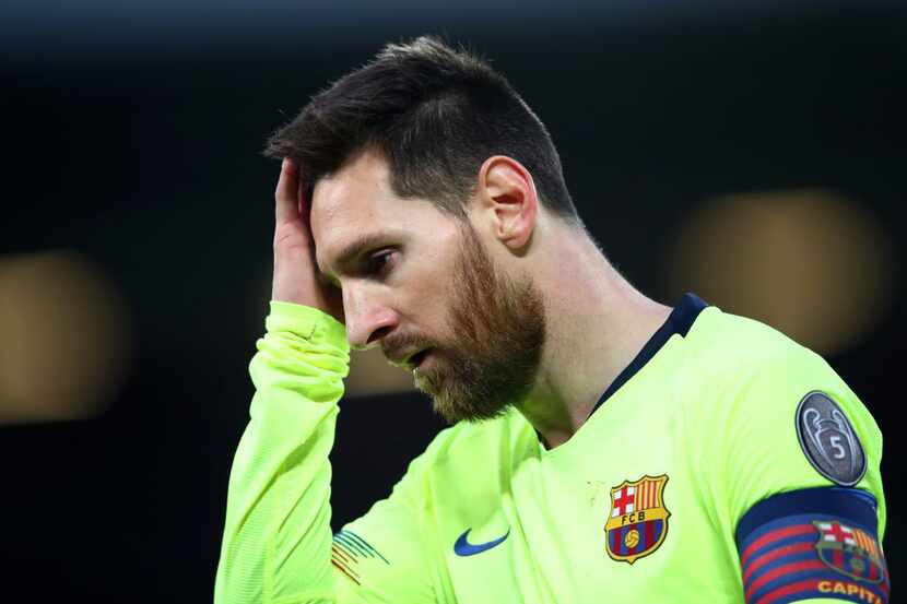 Lionel Messi y el Barcelona perdieron ante el Liverpool en las semifinales de la Liga de...