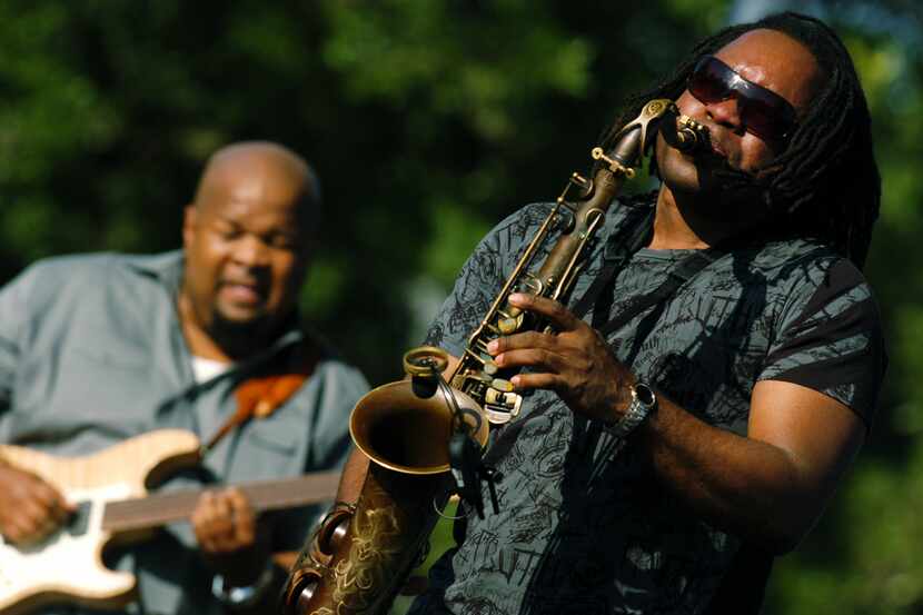 The Denton Arts & Jazz Festival features seven stages of live entertainment.