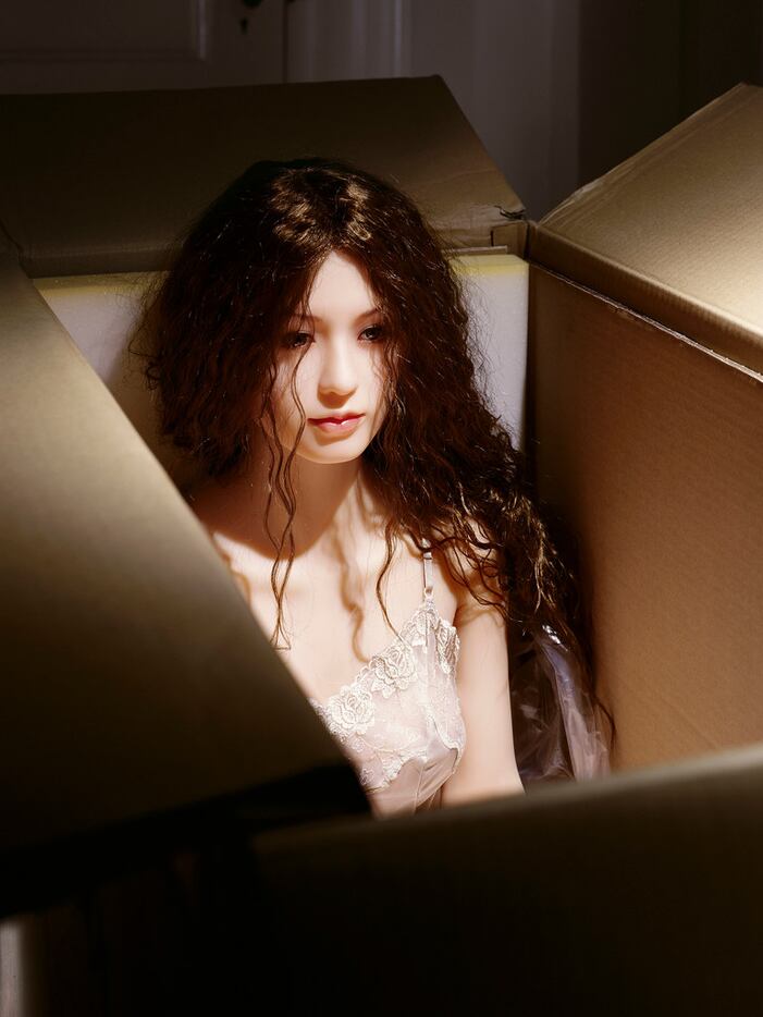 Laurie Simmons 'The Love Doll/Day 27/Day 1 (New in Box),' 2010 
