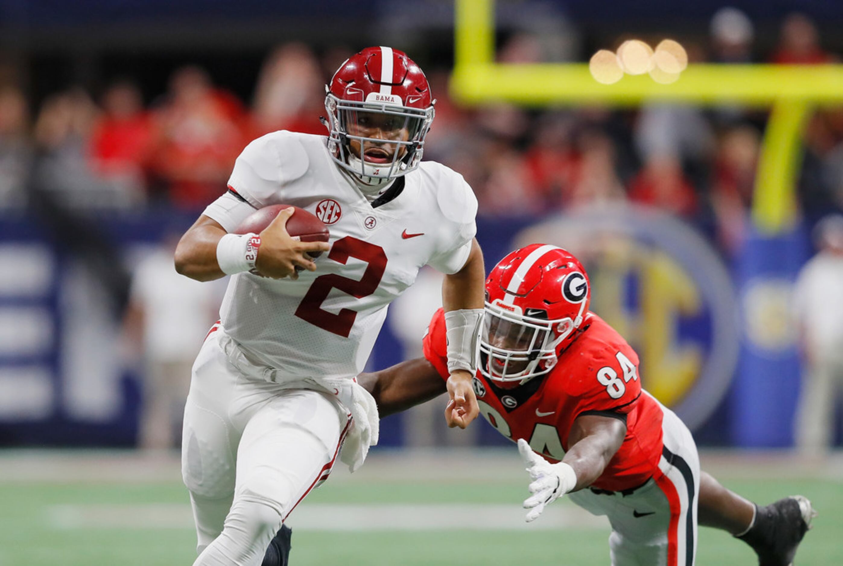 Jalen Hurts follows Oklahoma's QB tradition with his dazzling