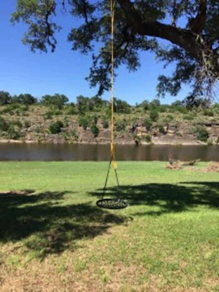 Kids from Live Oak Classical School in Waco were playing on this swing when a 12-year-old...