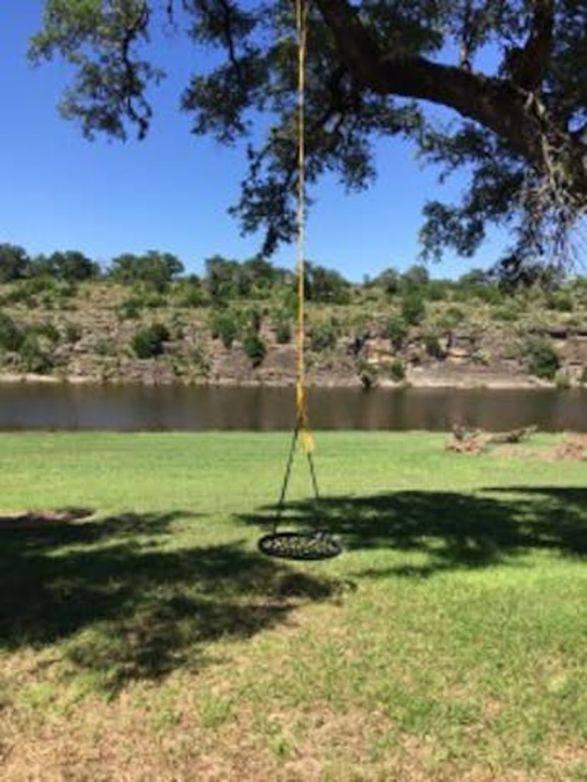 Kids from Live Oak Classical School in Waco were playing on this swing when a 12-year-old...