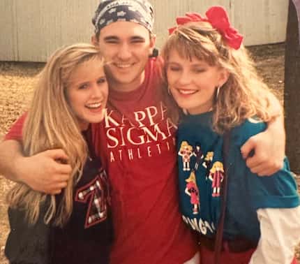 Debbie McGuire (left), Joey McGuire (center) and Kim Kimberling (right). Joey, his wife...
