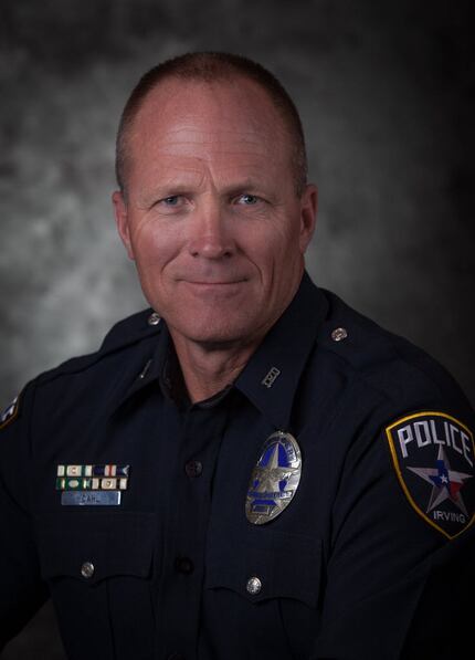 Irving police Officer Mark Dahl was killed Friday in a motorcycle crash. (Irving Police...