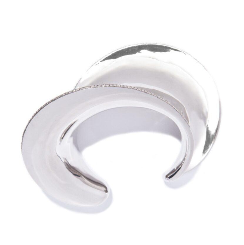 Lynn Ban silver-and-diamond Large Propeller Cuff, $2,825, Barneys New York, 469-221-4700,...