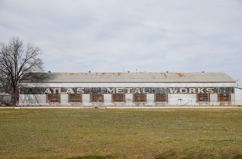 The Atlas Metal Works complex on Singleton Blvd. in Dallas, TX. 