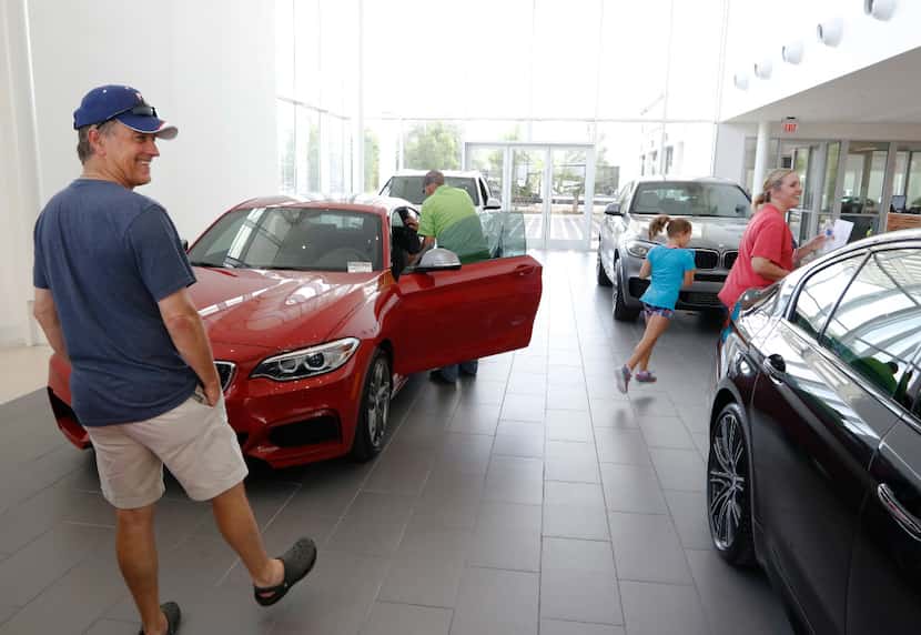 Car dealerships can be open only one day of a weekend, there aren't any other regulations on...