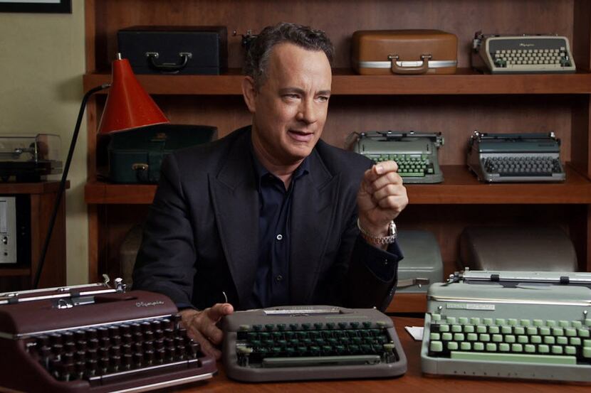 A scene from the documentary "California Typewriter" with Tom Hanks.