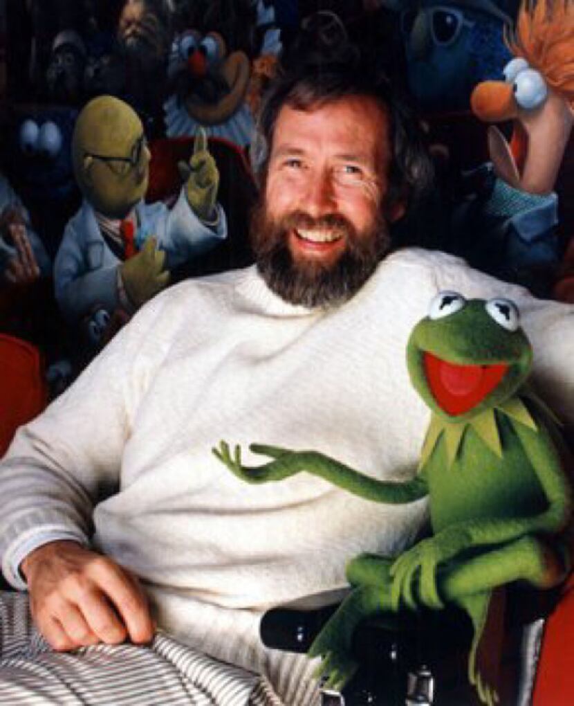 Jim Henson with Kermit the Frog, probably the most famous of his Muppet creations