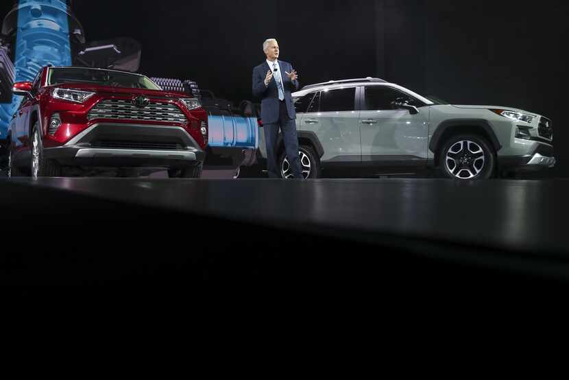 Jack Hollis, group vice president and general manager of the Toyota Division at Toyota Motor...