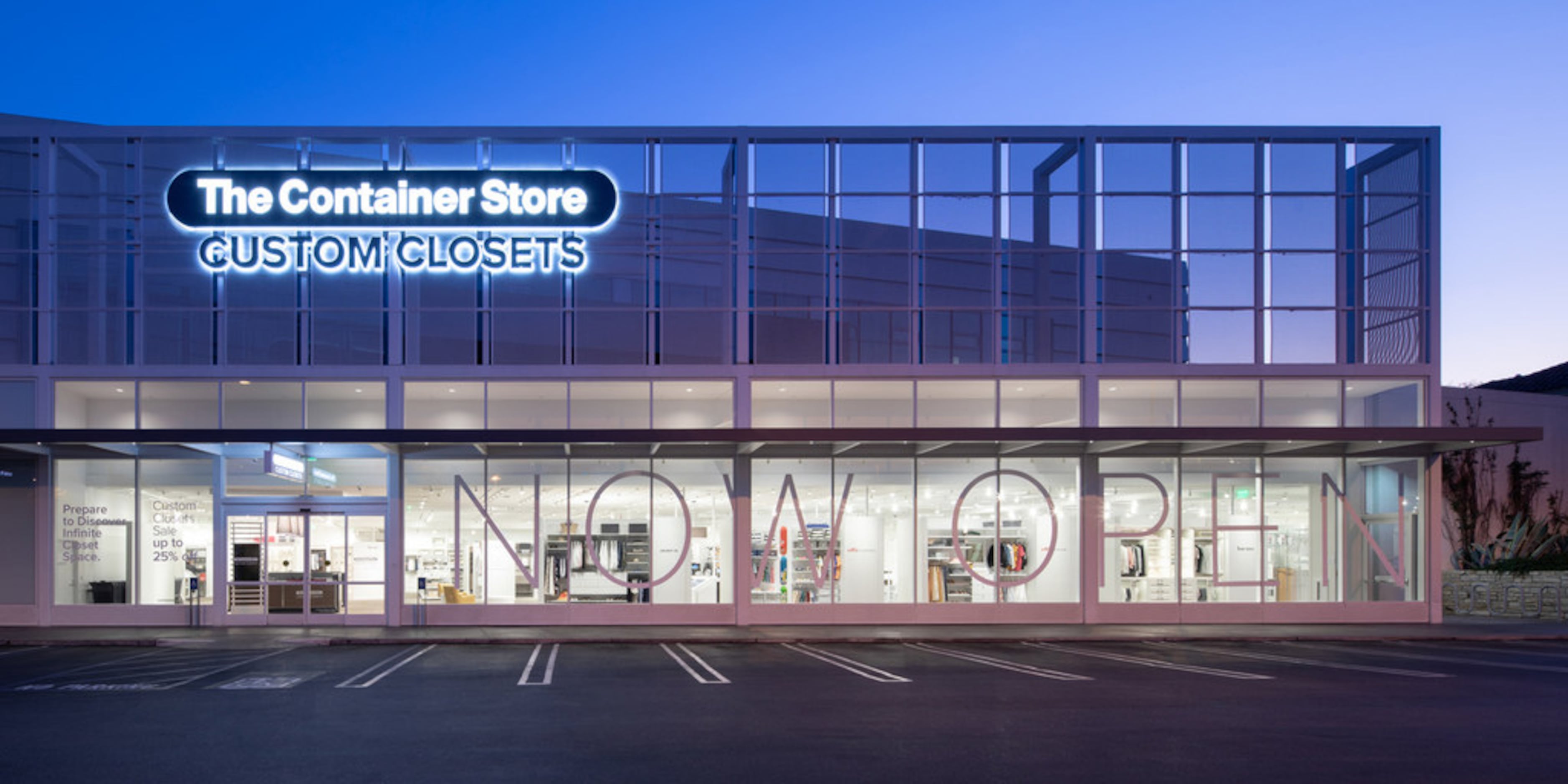 The Container Store debuts Custom Spaces