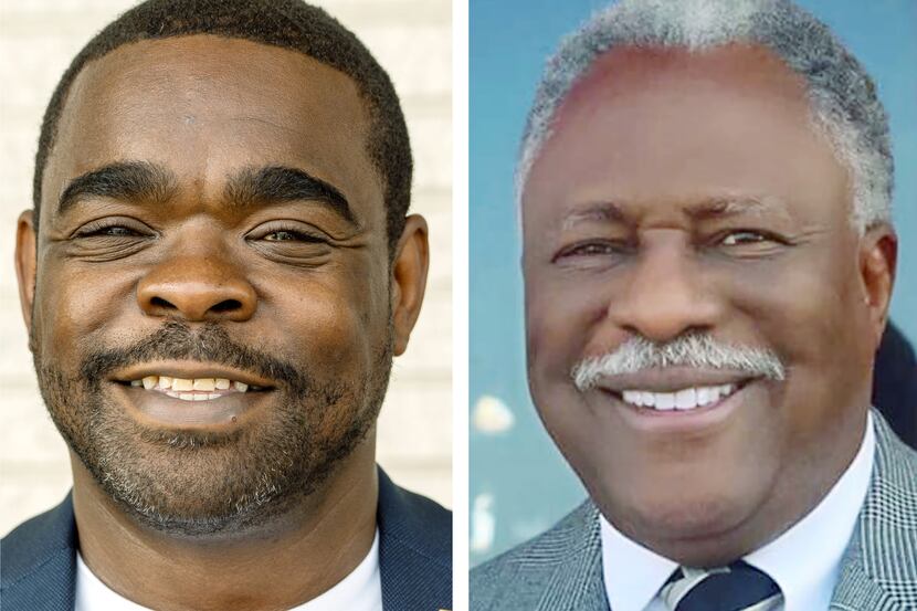 Zarin Gracey (left) and Joe Tave are seeking to be elected to the Dallas City Council in a...