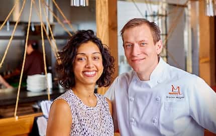 Yasmin and Braden Wages own four Malai Kitchen restaurants in Dallas-Fort Worth. 