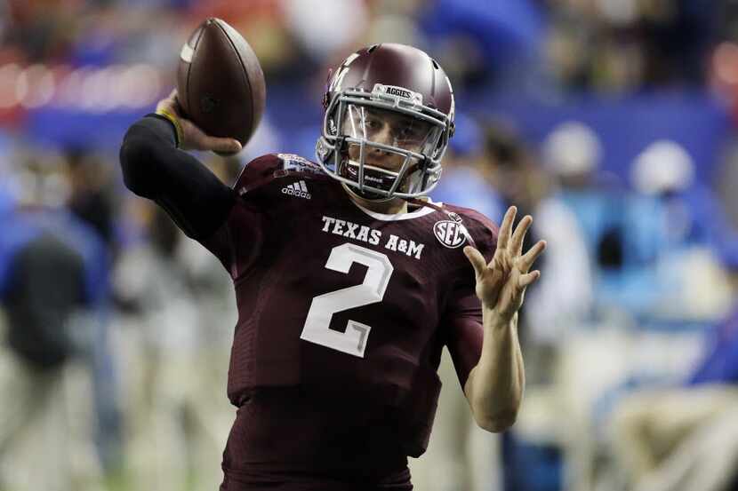 ADVANCE FOR WEEKEND EDITIONS, MAY 3-4 - FILE - In this Dec. 31, 2013, file photo, Texas A&M...