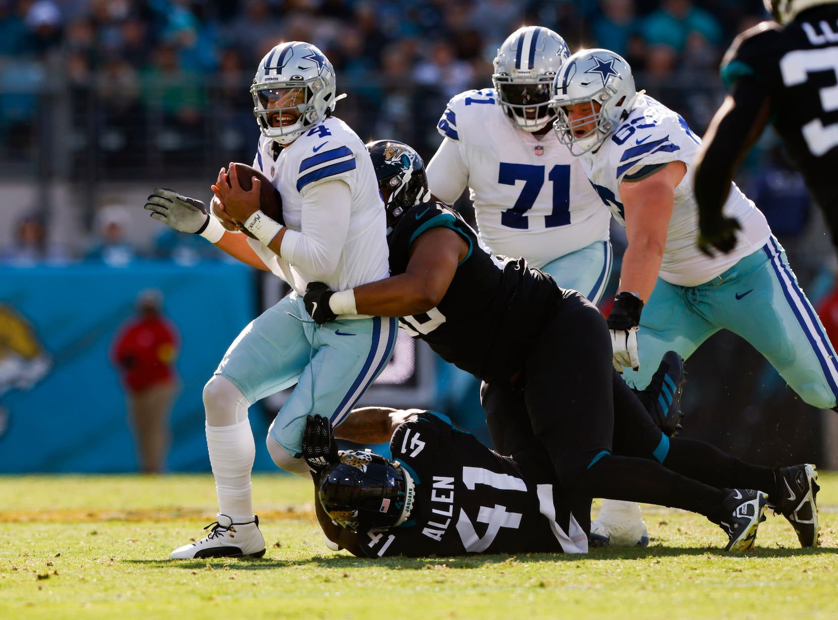 Five key plays: Jaguars 40, Cowboys 34 (OT)