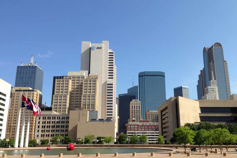 Downtown Dallas saw more than 111,000 square feet of net office leasing in the first three...