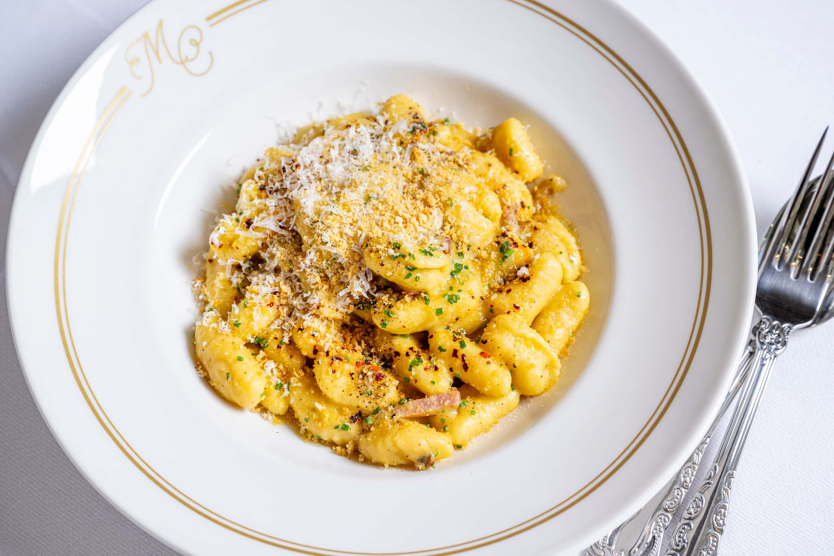 Mister Charles opened July 18, 2023 on Dallas' Knox Street. Uni shells carbonara is one of...