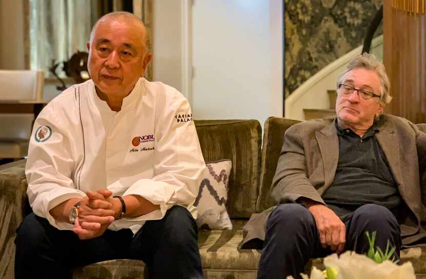 Chef and restaurateur Nobuyuki "Nobu" Matsuhisa and business partner Robert De Niro describe...