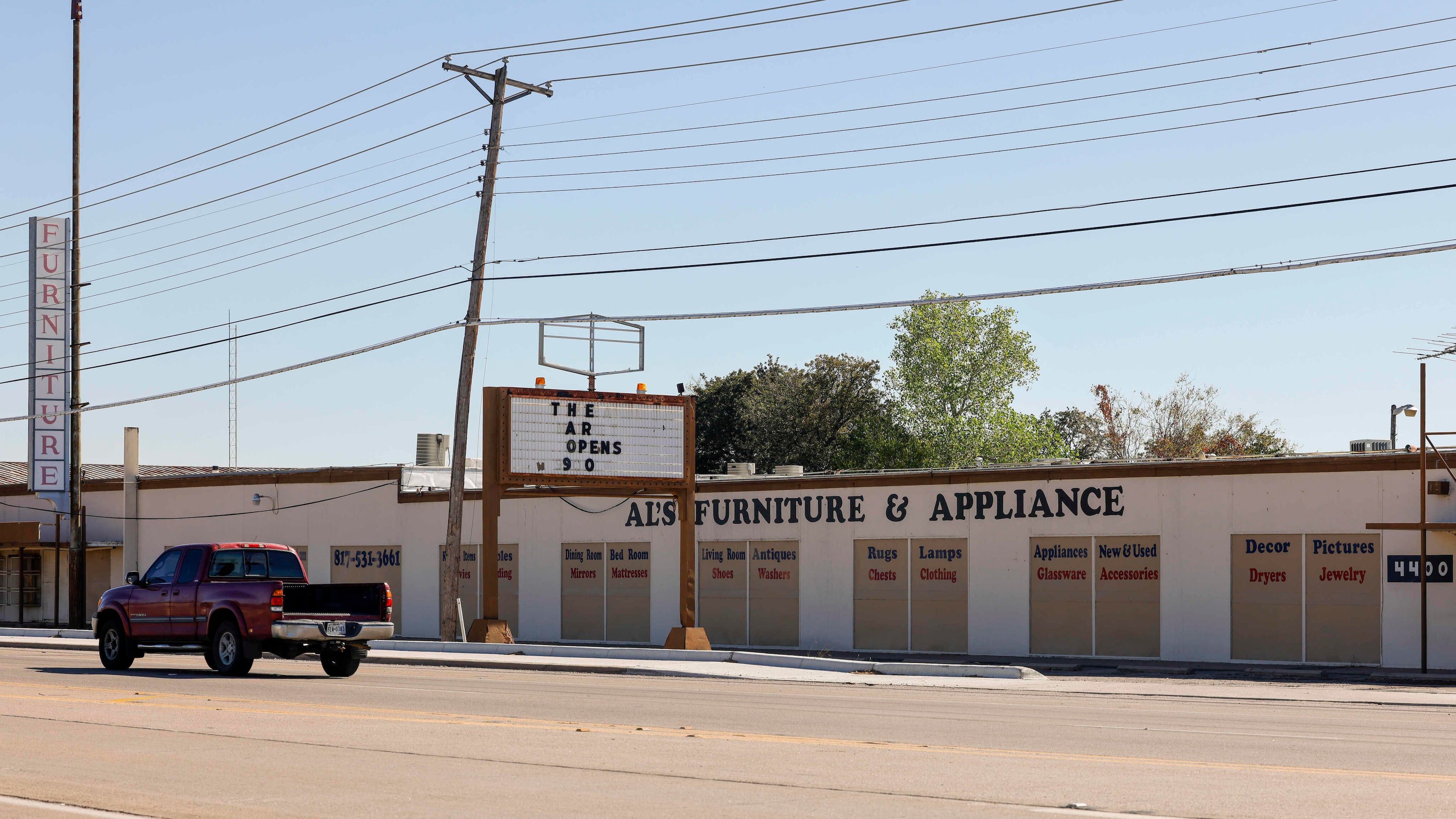 Al's Furniture & Flea Market along Mansfield Highway in Forest Hill, Texas, Wednesday, Oct....