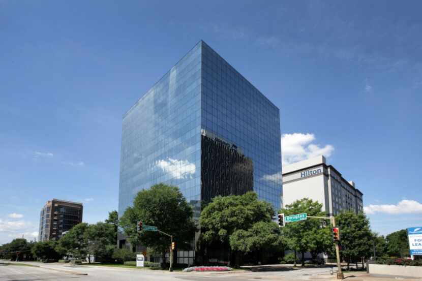 The 8235 Douglas tower is in Preston Center in North Dallas.
