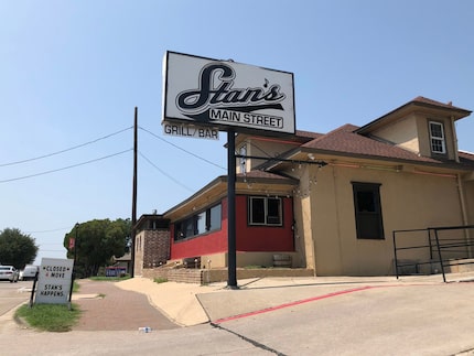 Stan's Main Street in downtown Frisco closed in August 2018. A sign near the street says...