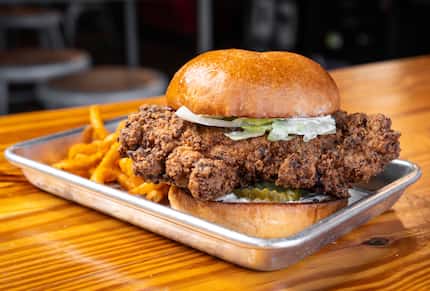 Side Hustle is a new Dallas business with beef burgers, but the menu makes one exception...