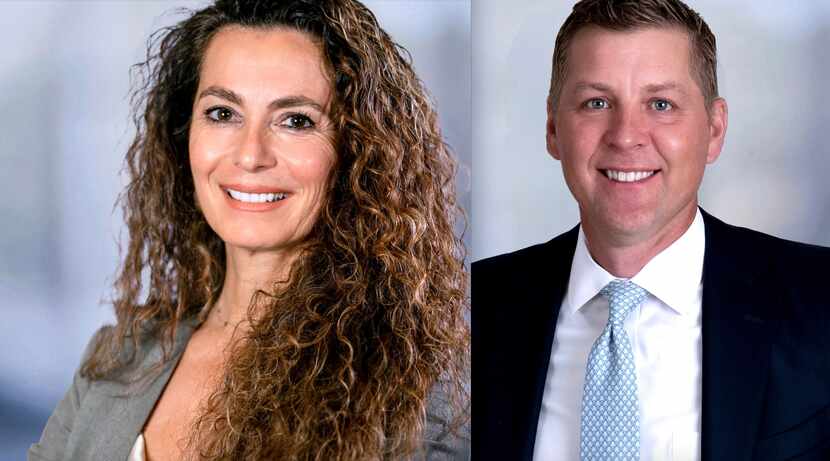 Jihane Boury and Clay Vaughn will be vice chairs in Savills' Dallas office.