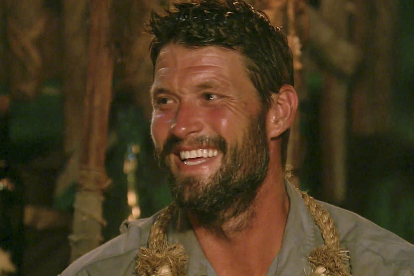 Mike Holloway at Tribal Council during the final episode.