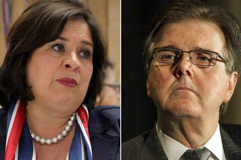 Texas lieutenant governor candidates Leticia Van de Putte and Dan Patrick have touted their...