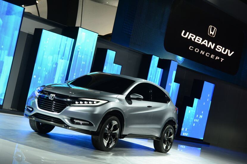 The Honda Urban SUV concept car is introduced at the 2013 North American International Auto...