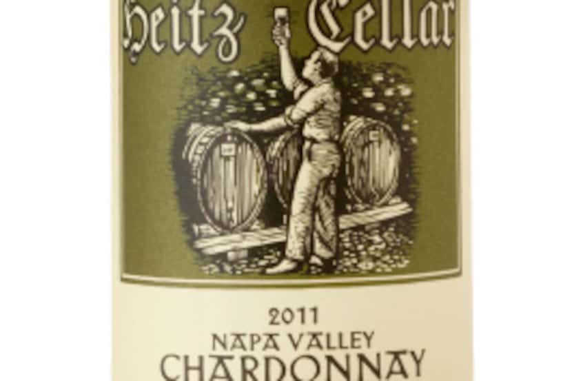 Heitz Cellar 2011 Chardonnay for Wine of the Week, photographed May 1, 2013.
