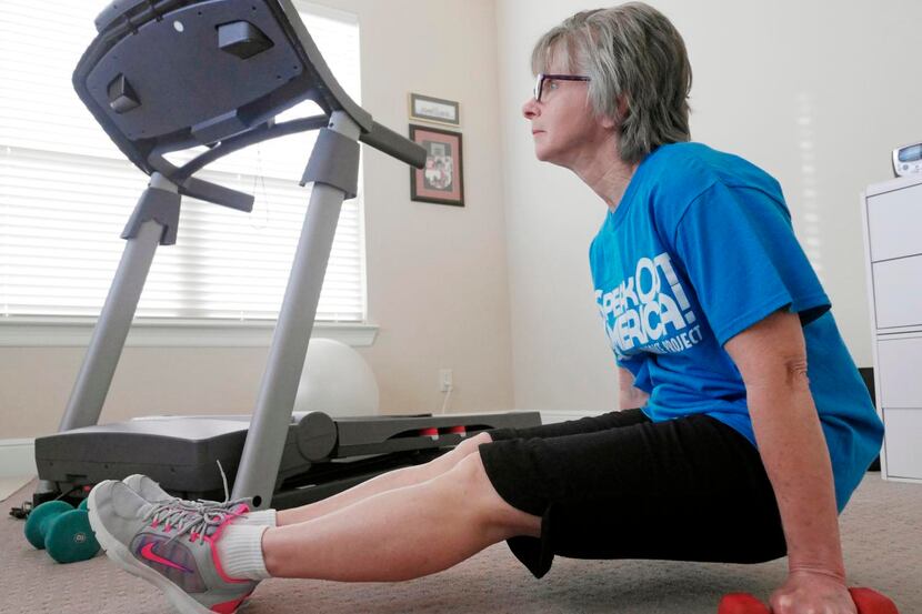 While training for  a   marathon in 2009, Linda Swanson was diagnosed with Parkinson’s...