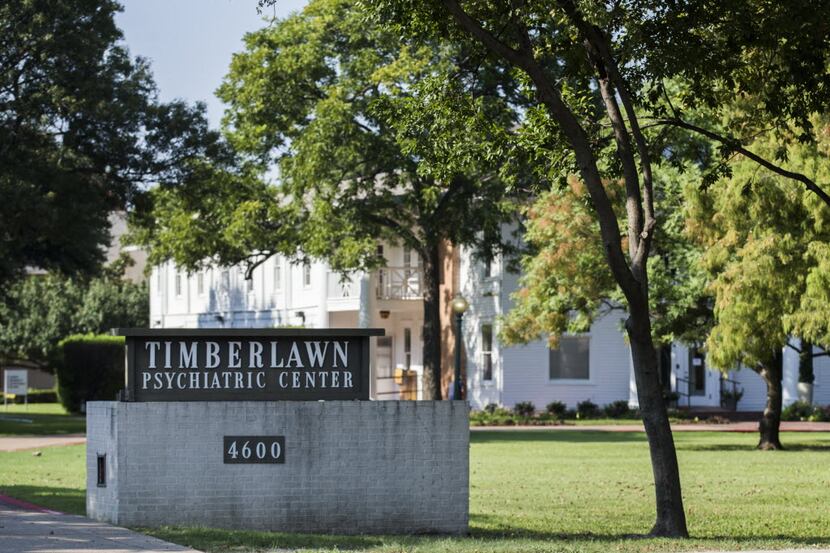 Timberlawn Psychiatric Center at 4600 Samuell Blvd. in Dallas.