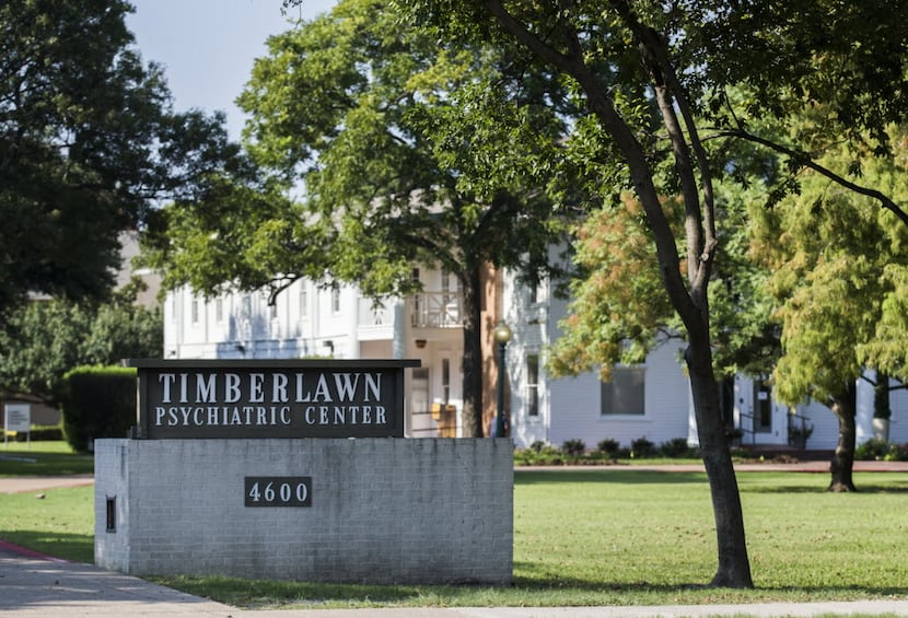 Timberlawn Psychiatric Center at 4600 Samuell Blvd. in Dallas.