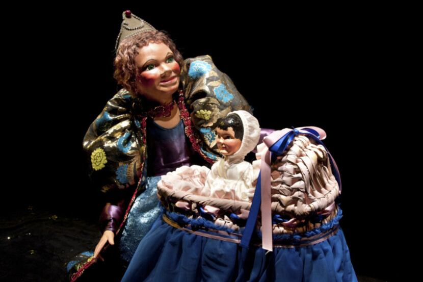 Kathy Burks Theatre of Puppetry Arts works its magic on "Rumpelstiltskin" at the  Dallas...