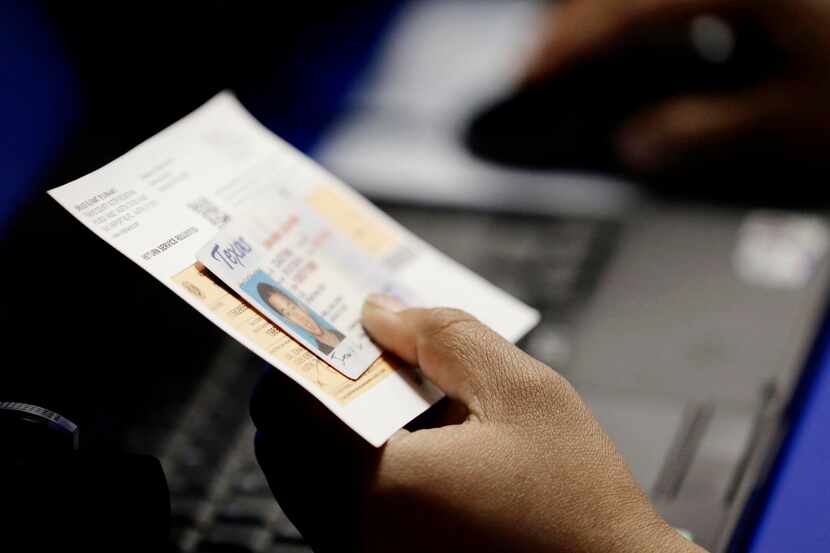 
Republican Gov. Greg Abbott said that it is “imperative” for Texas to have a voter ID law...