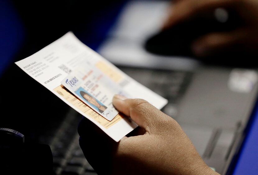 
Republican Gov. Greg Abbott said that it is “imperative” for Texas to have a voter ID law...