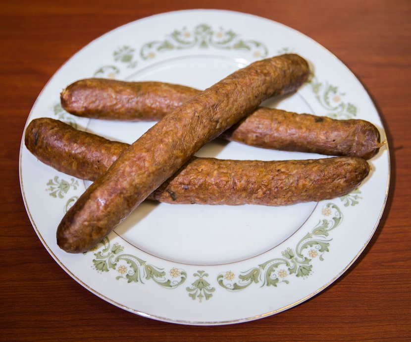 Smoked boudin from Best Stop