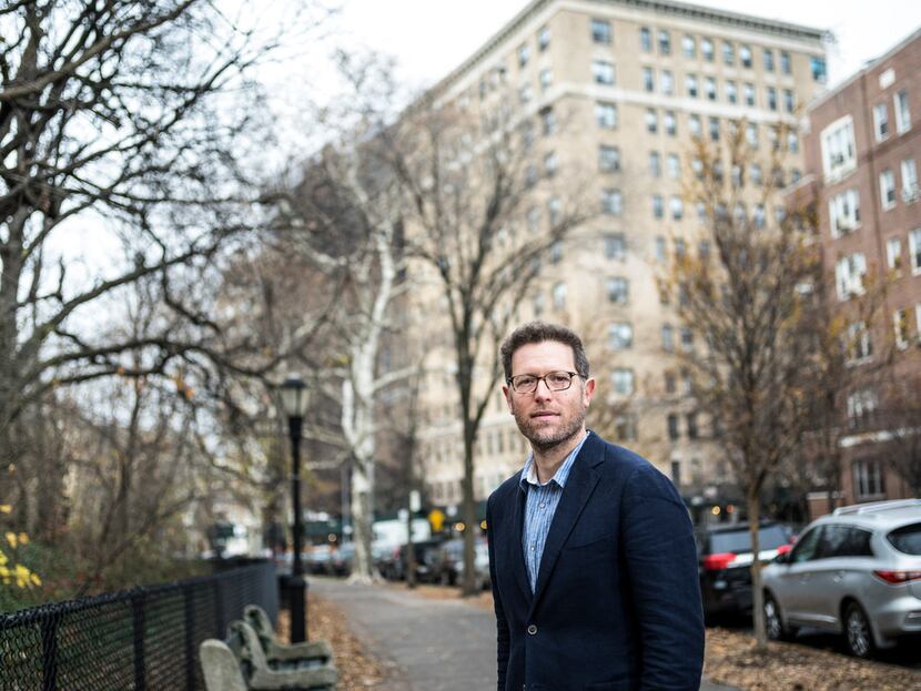  Stefan Merrill Block photographed at his home in Brooklyn in December 2017.
