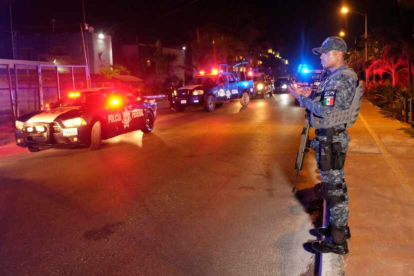 Violence has been on the rise in the resort city of Cancun, with the discoveries of eight...