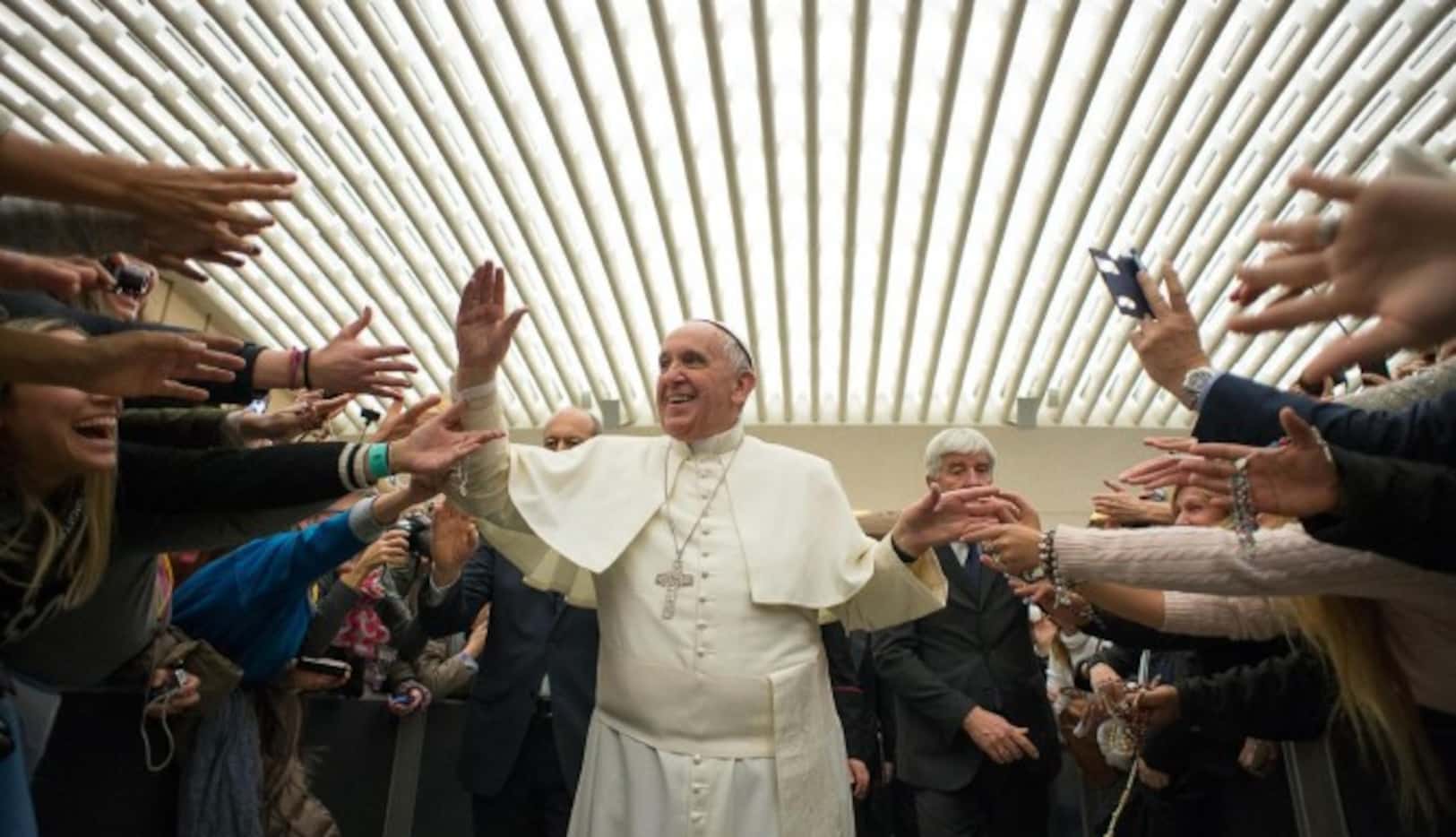 El papa Francisco durante una audiencia general en el Vaticano.(AP)
